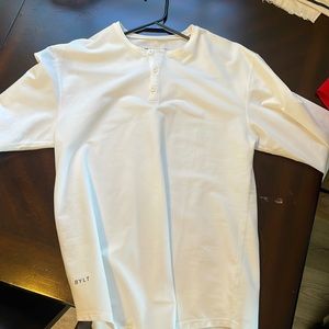 New without tags. Long sleeve white Henley